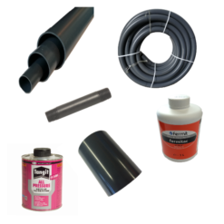 PVC Rohre, Fittings und Armaturen