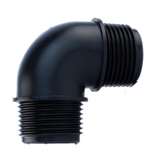 PP Winkel 90 Grad mit Aussengewinde